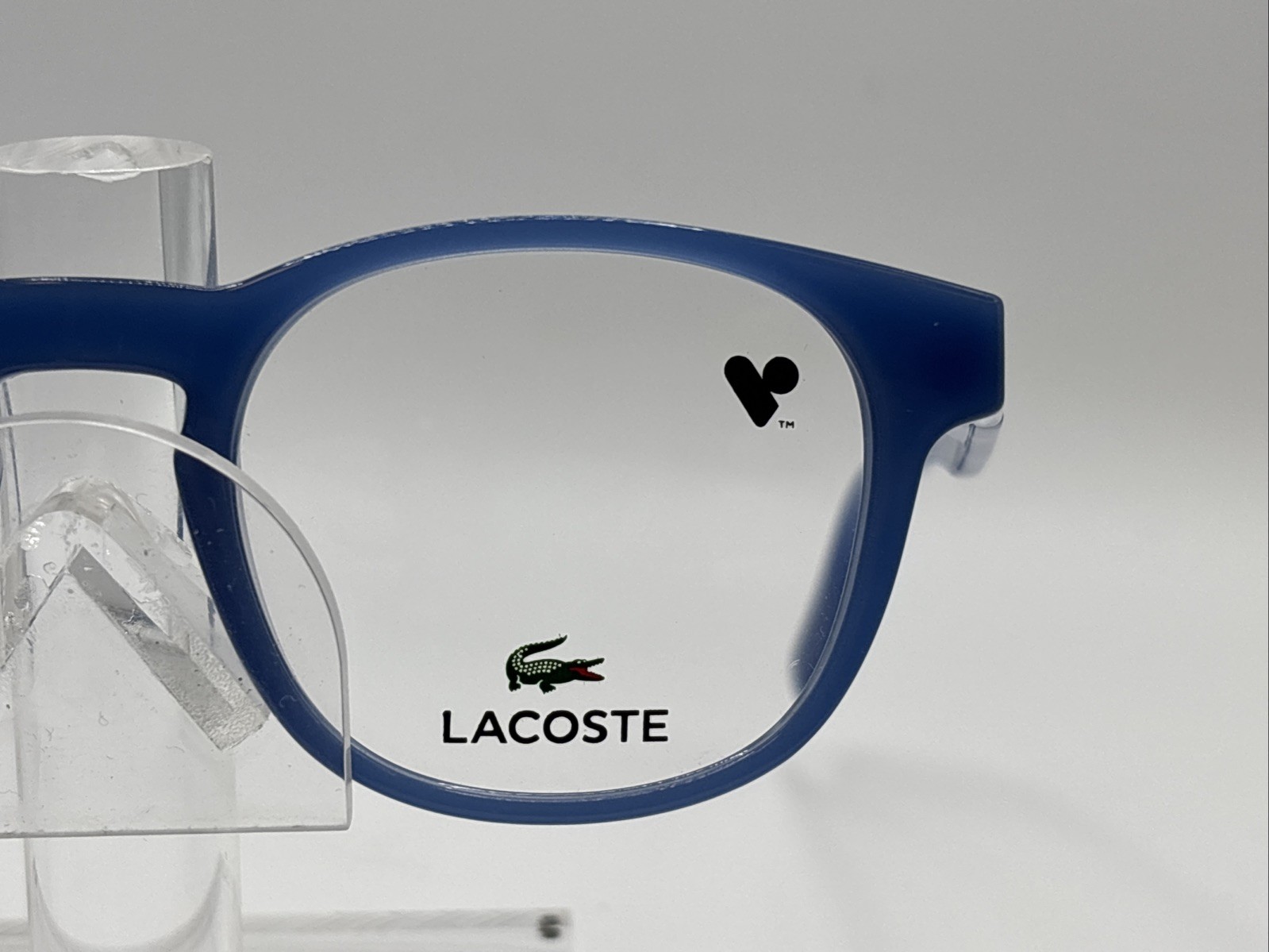 Lacoste L3654 414 46/18 M 135 Transparent Blue Full Rim Eyeglasses