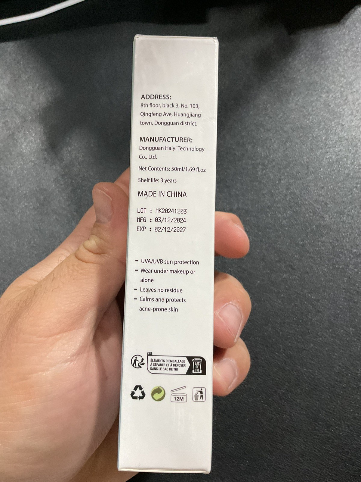 SKIN1004 Madagascar Centella Hyalu-CICA Water-fit Sun Serum 50ml – Made in Korea