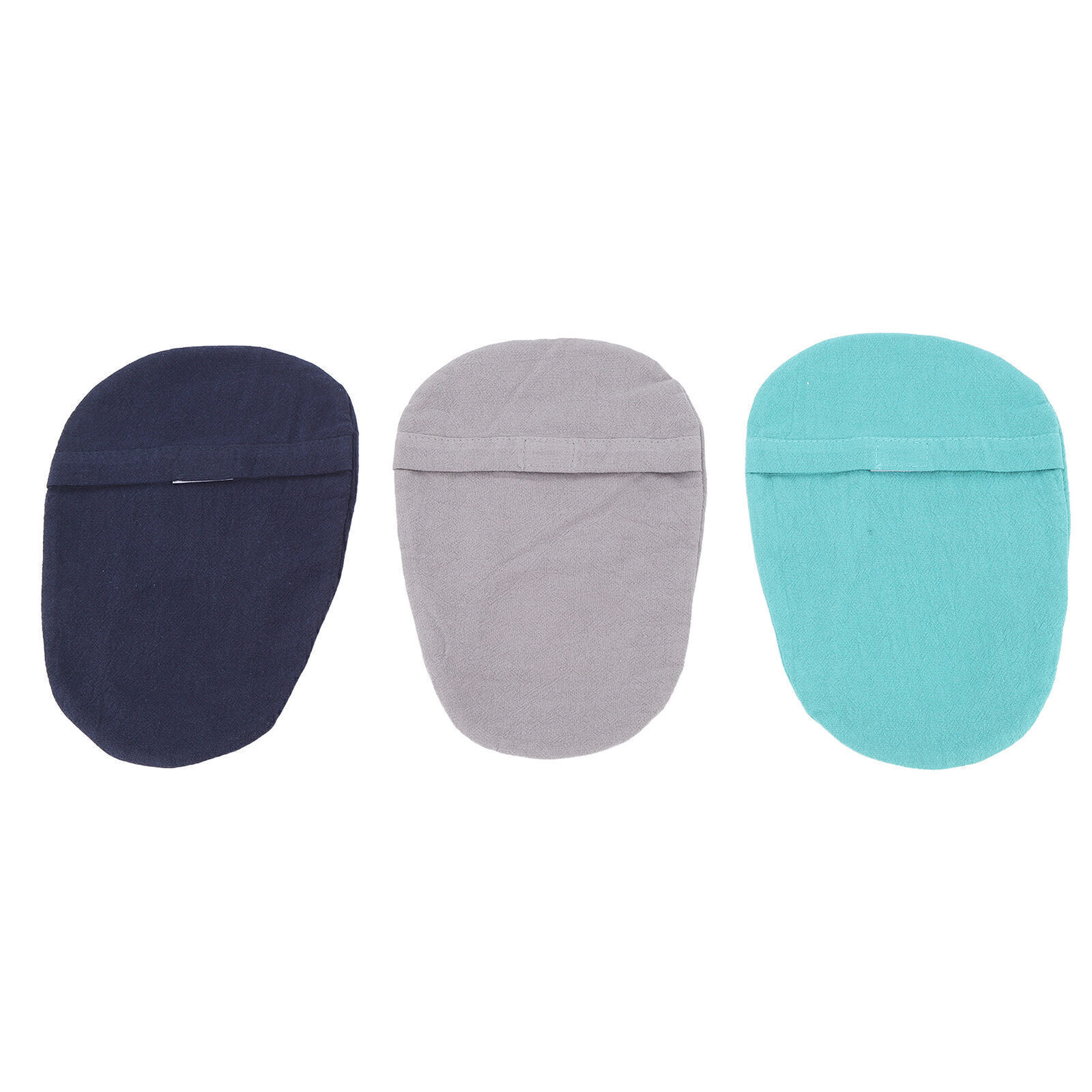 3pcs Ostomy Bag Cover Washable Detachable Dust Proof Mixed Colors Protective