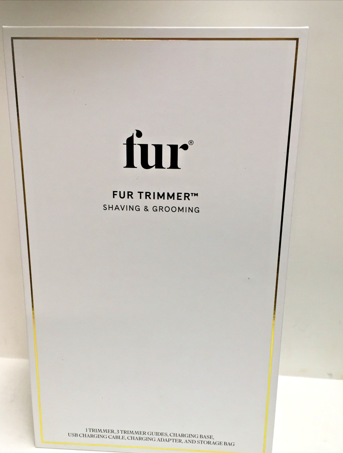 Fur Trimmer Shaving & Grooming Kit w/trimming guides USB charging cable & Bag