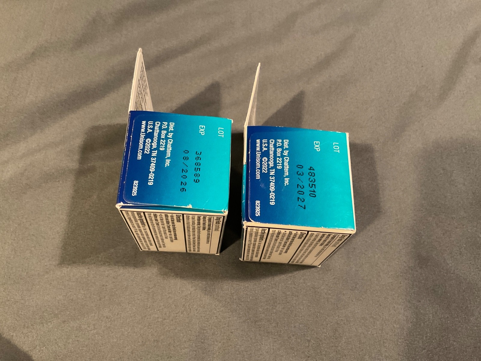 2 Boxes Unisom PM Pain Caplets Acetaminophen & Diphenhydramine HCl 5/2026 15Ct