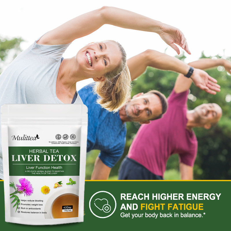 Liver Detox Tea Herbal Tea Liver Function Support for Detoxification Metabolism