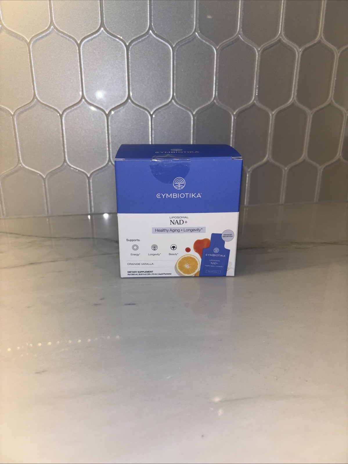 Cymbiotika Liposomal NAD+ Healthy Aging + Longevity, 26 Packets Exp 03/27