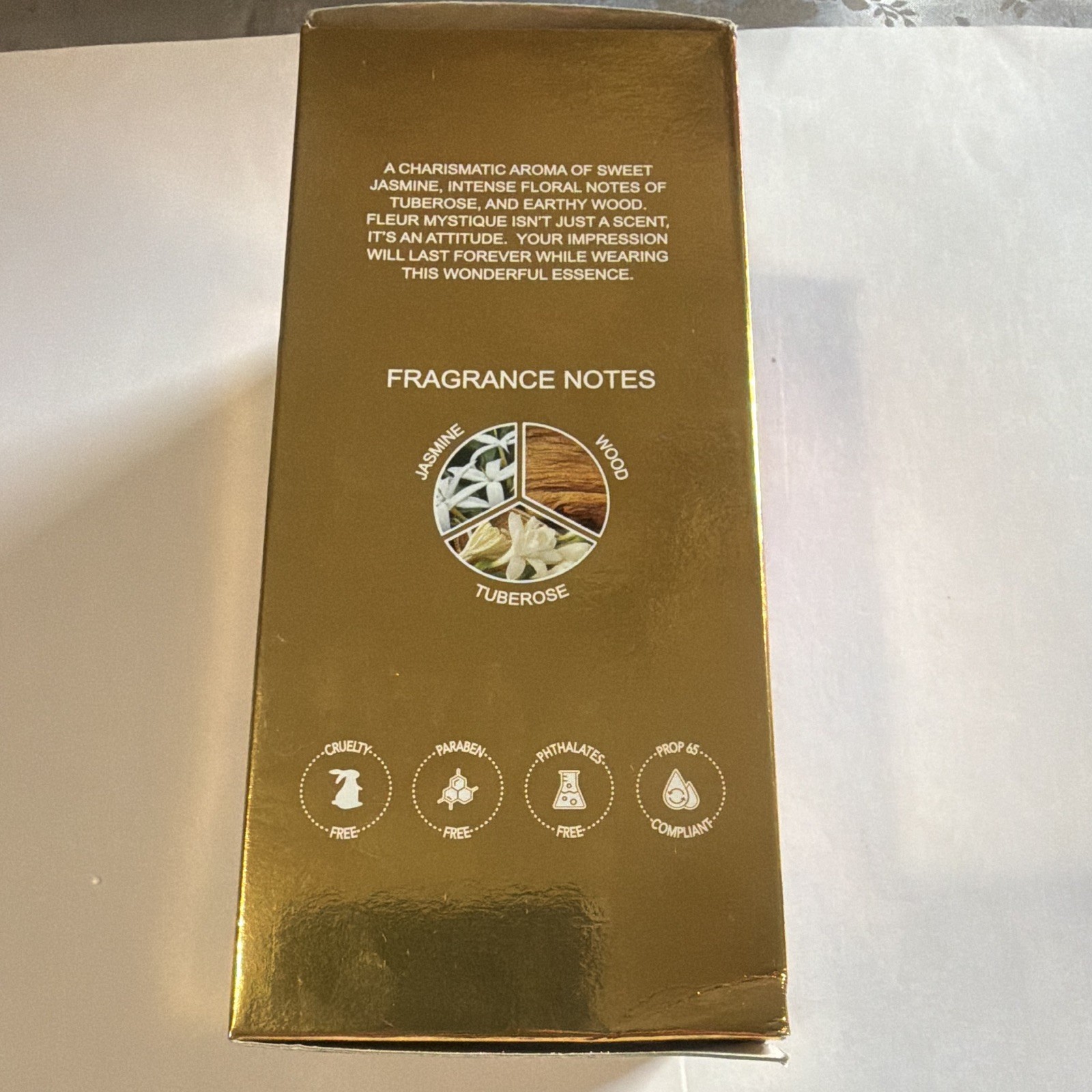 Fleur Fleur mystique Eau de Parfum Spray, Regular Size 1.6 fl oz Paraben-Free