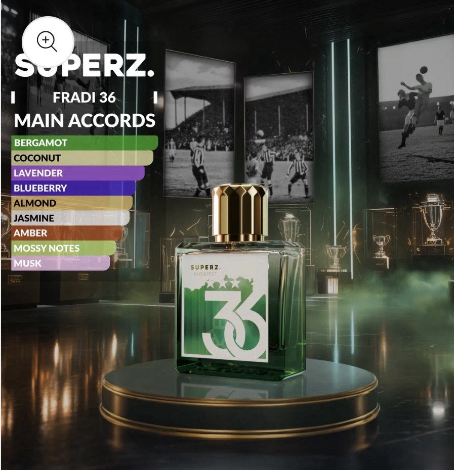 FRADI 36 BY SUPERZ BUDAPEST 50ML/ 1.69 OZ EXTRAIT DE PARFUM USA SELLER