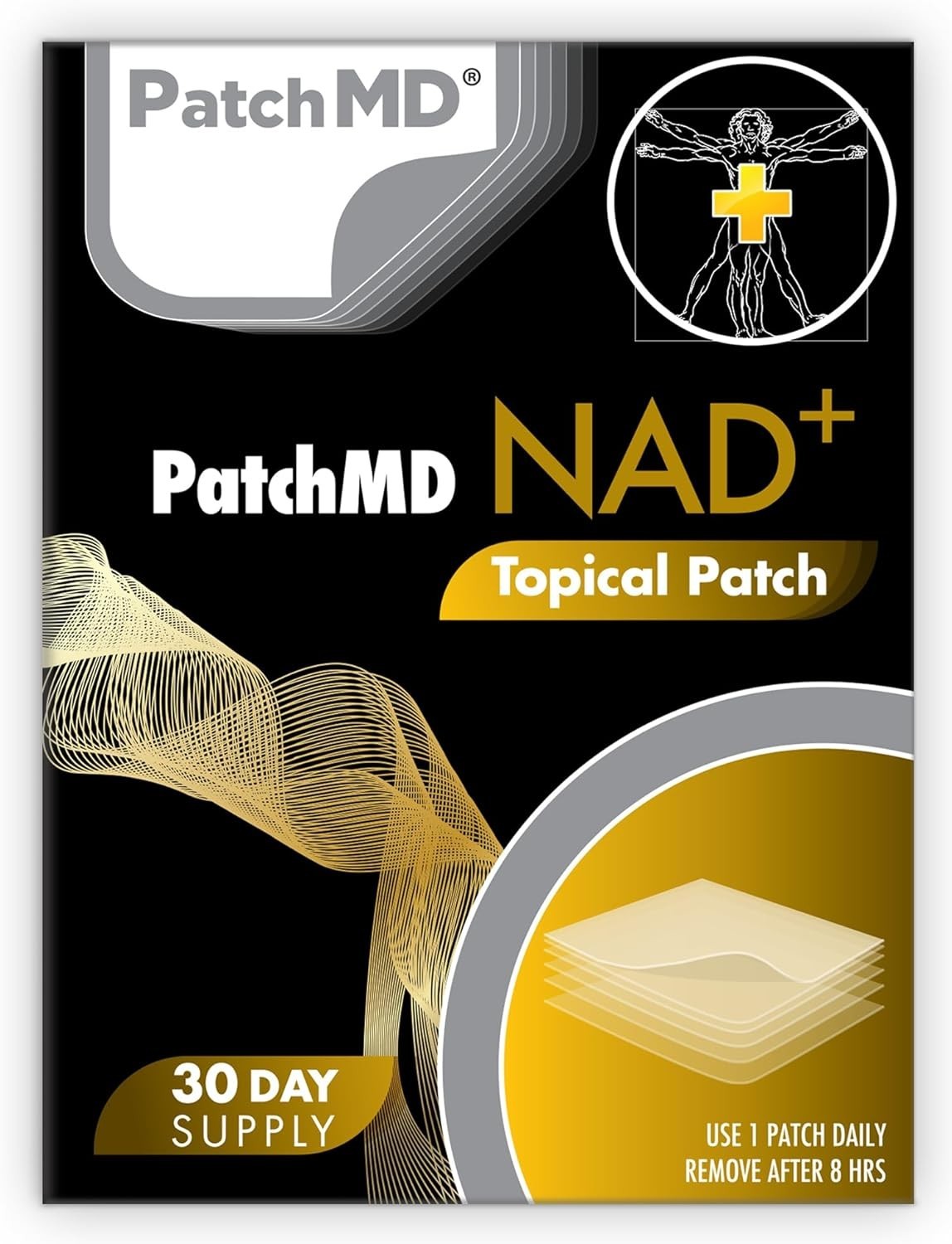 NAD+ Total Recovery Patches – 30-Day Wellness Boost