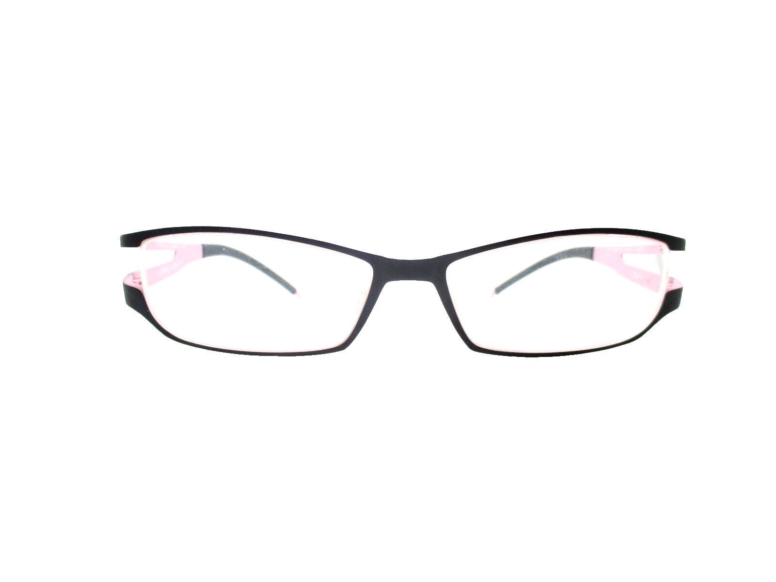 ORGREEN PUSSYCAT 1M/36M Eyeglasses Black Pink Titanium Frame W/ Case 53mm