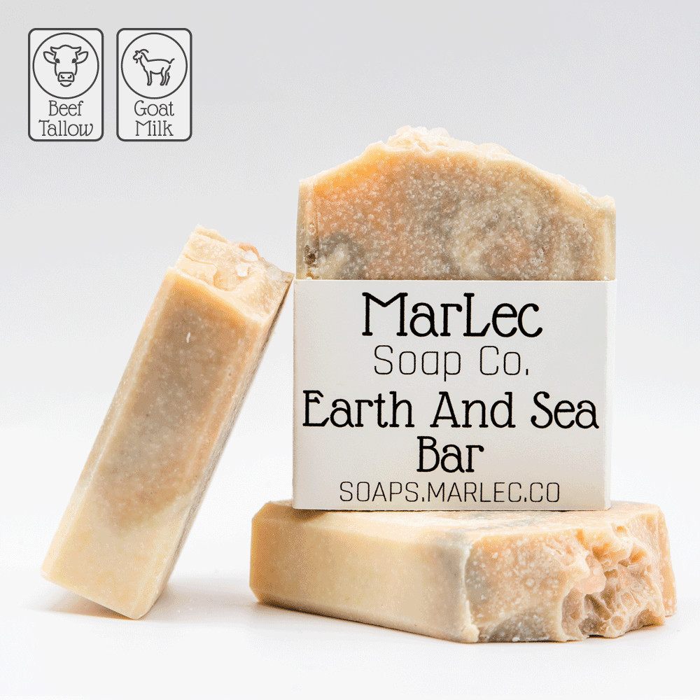 Handmade All-Natural Organic Soap Bar – Earth and Sea Bar