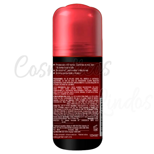 Garnier Obao Roll On Deodorant for Men / Active 2.3 oz. 12 Pcs Exp 06/28
