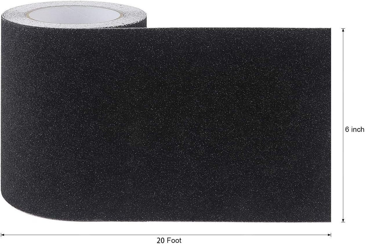 6» x 20′ Anti-Slip Traction Tape – Strong Adhesive for Indoor & Outdoor Use