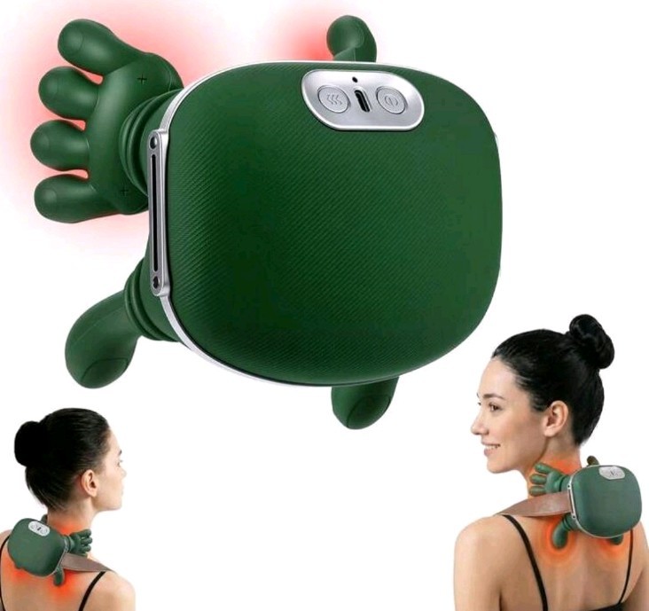 Electric Shoulder Neck Massager with Heating. Helps with Muscle Relaxation.