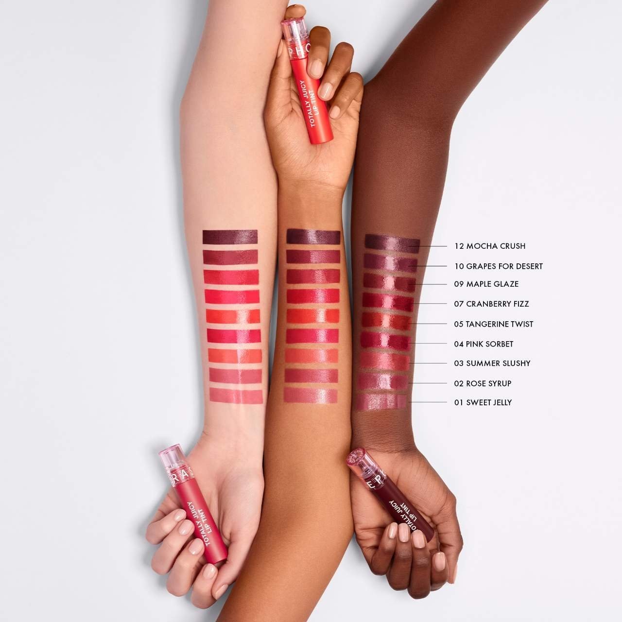 Authentic SEPHORA COLLECTION Totally Juicy Lip Tint,0.18 oz / 5.5 ml,9 SHADES