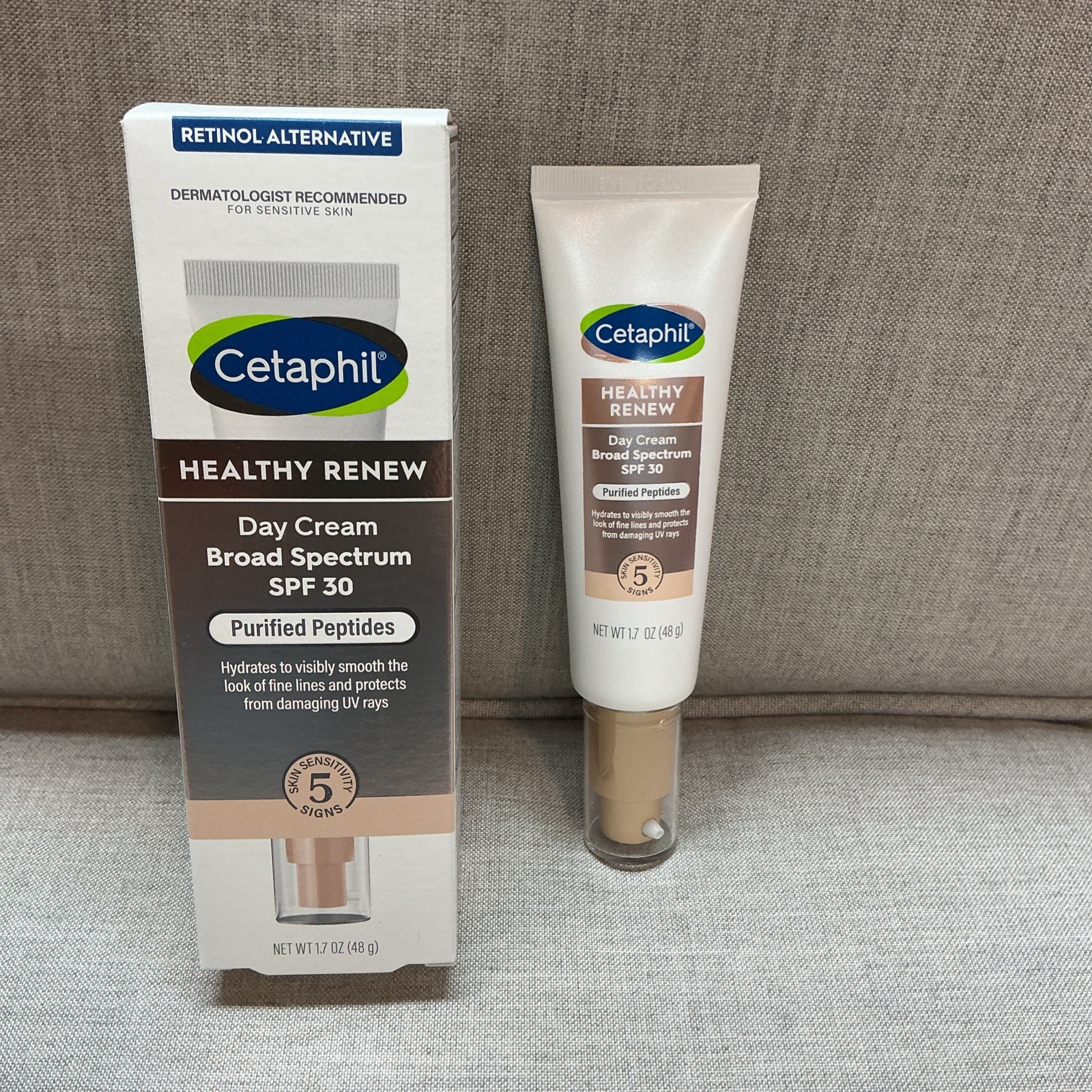 Cetaphil Healthy Renew Day Cream Broad Spectrum SPF 30 1.7oz./48g New In Box