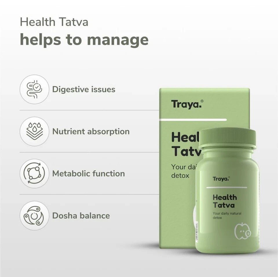Health Tatva Immunity Booster Tablet for Stress Relief & Metabolism Boost