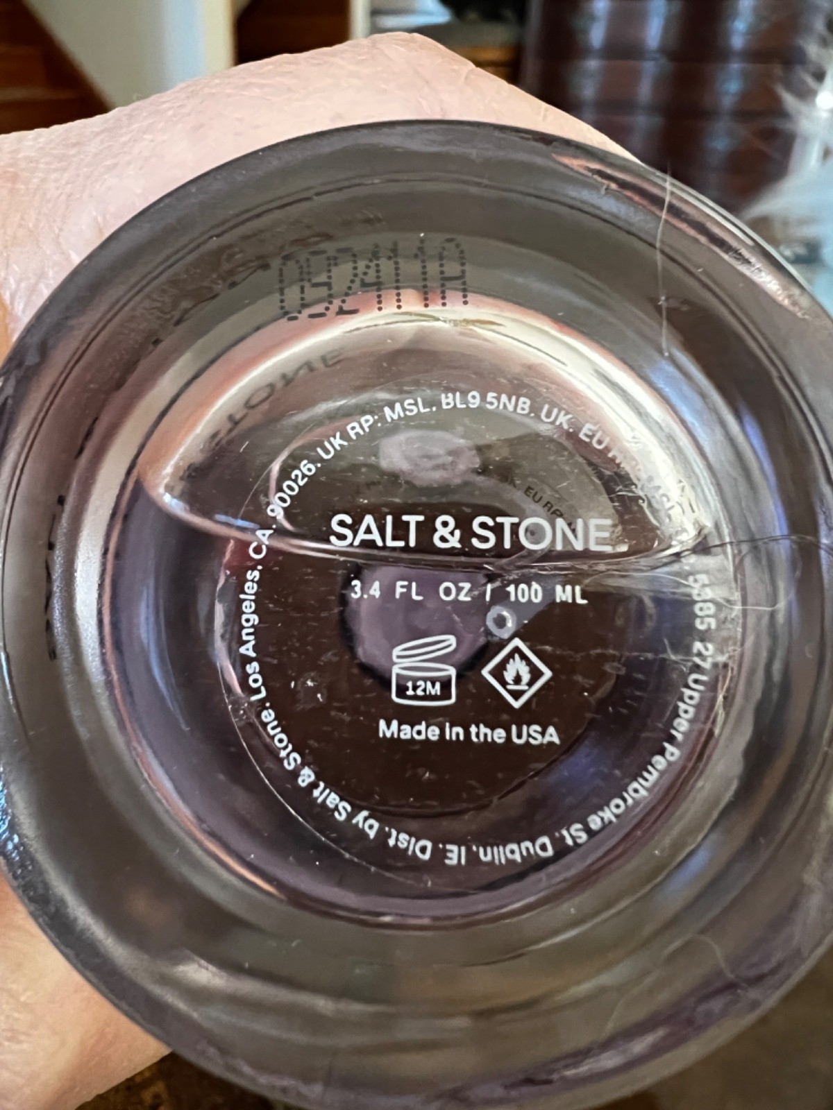 Salt & Stone Black Rose & Oud Body Mist New without box