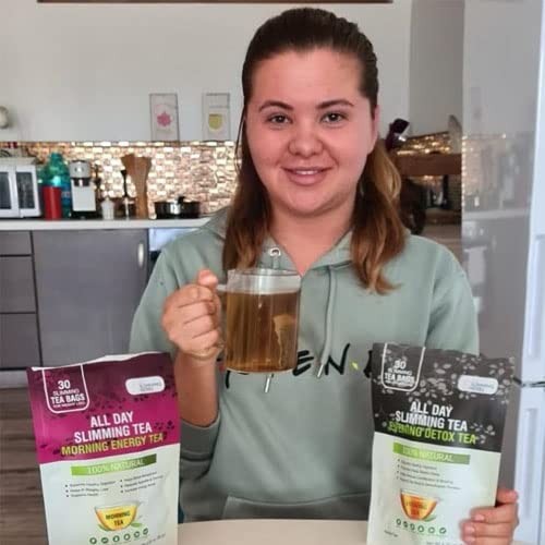 Slimming Tea for Daytime – 30-Day Supply Boosts Metabolism & Energy Levels