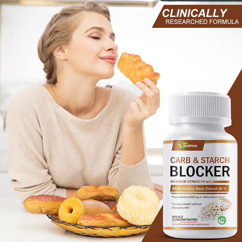 Fat and Carb Blocker Weight Loss Complex xp Appetite Suppressant Burn Low Keto