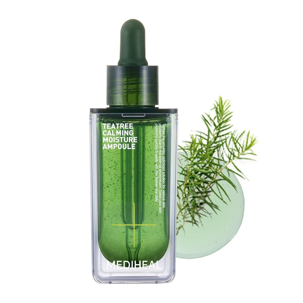 Calming Moisture Ampoule with 92% Tea Tree Leaf Water 1.7 fl oz – For All Skin