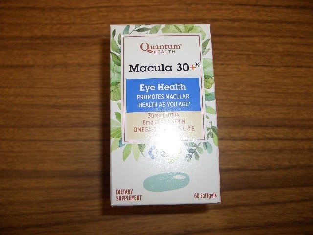 Quantum Health Macula 30+ Eye Supplement 60 Softgels Exp 10/2028