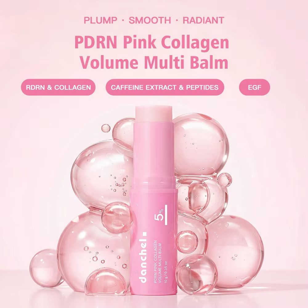 PDRN Pink Collagen Volume Multi Balm 10g Hydrating Firming Wrinkle Care Stick