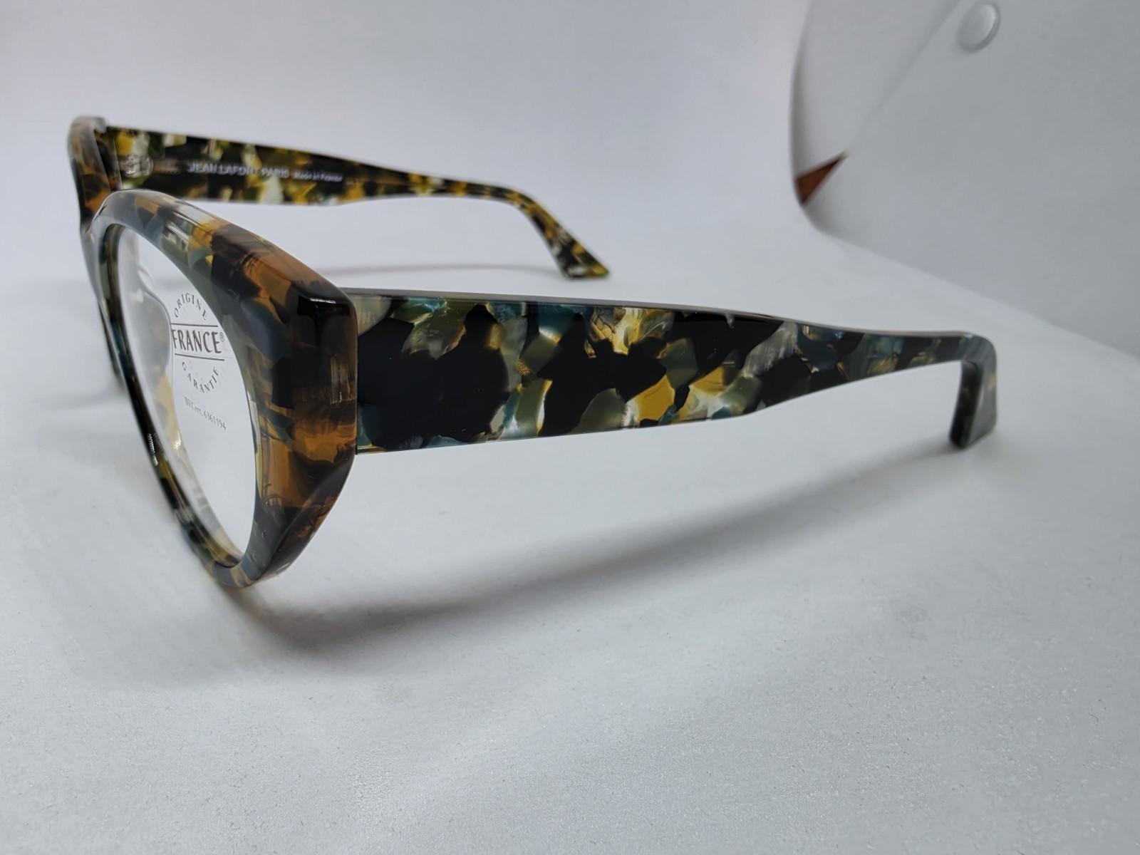 JEAN LAFONT PARIS MARILYN 3177 BLUE ORANGE EYEGLASSES NEW AUTHENTIC FRANCE
