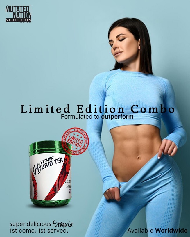 Hybrid Tea Vitamin Complex for lean body and 6 pack with 35 delicious serves