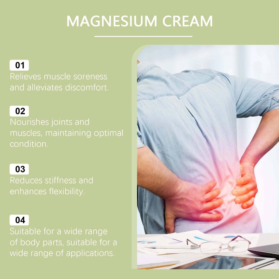 Total Soothe Magnesium Cream – Joint Relief Cream – 60g Daily Body Relief Cream