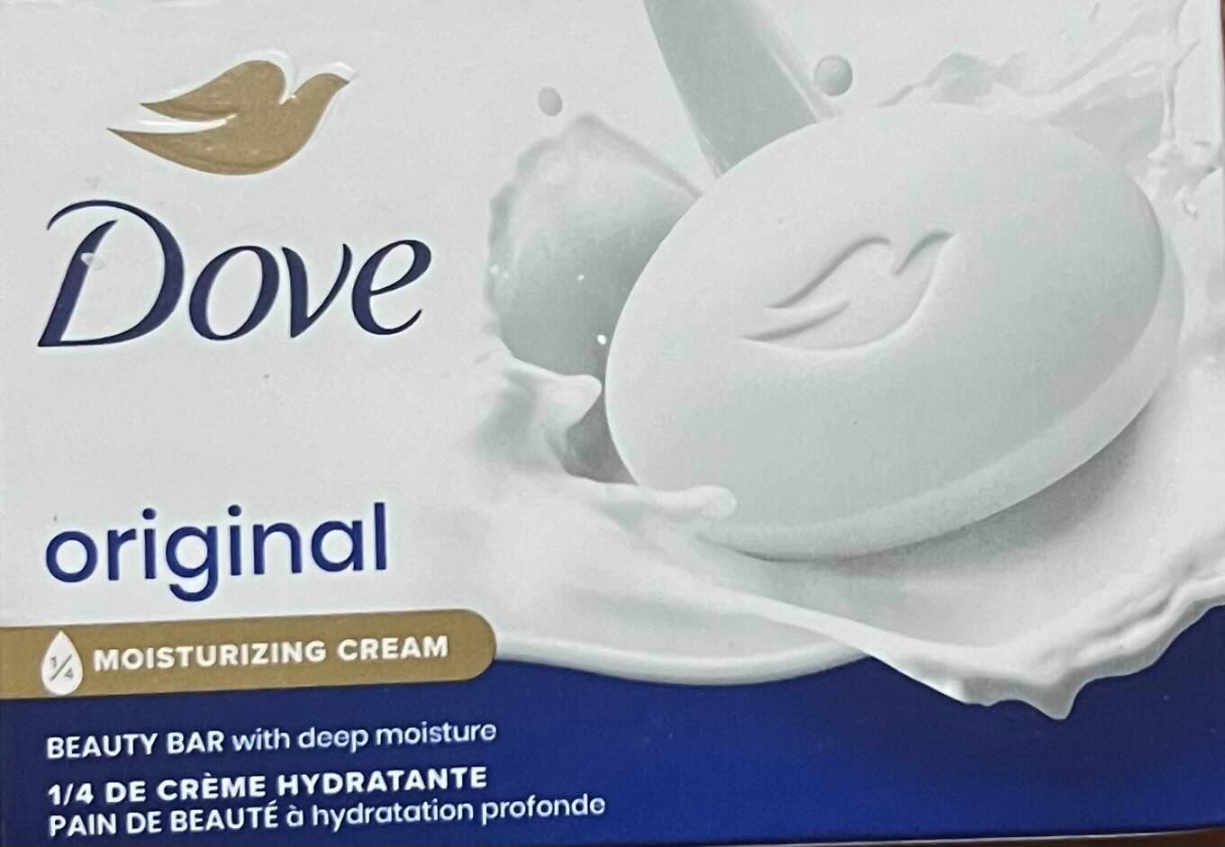 1 Dove Original Soap Bar – (3.75 oz/106g each)