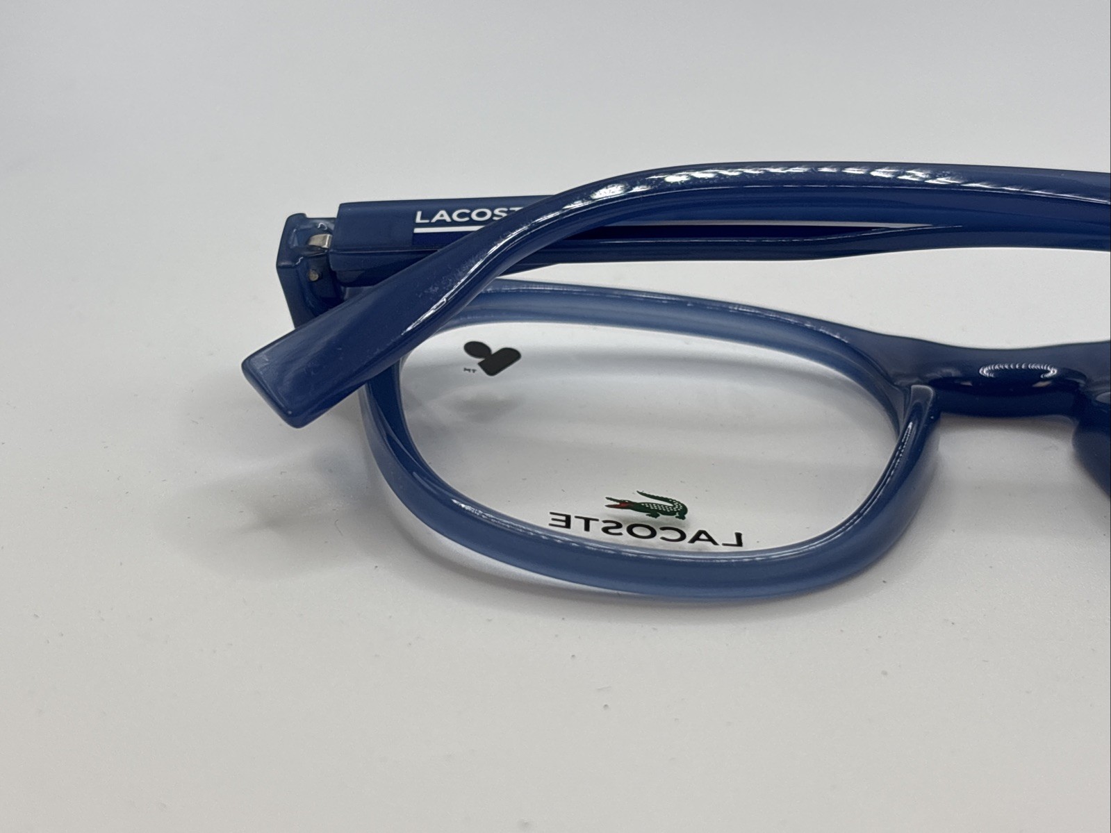 Lacoste L3654 414 46/18 M 135 Transparent Blue Full Rim Eyeglasses