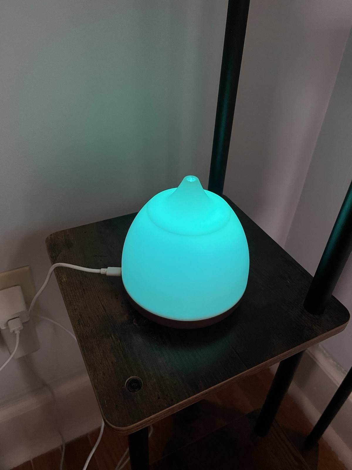 Light Up Color Changing Oil Diffuser Wall Plug-In for Aromatherapy Indoor Use