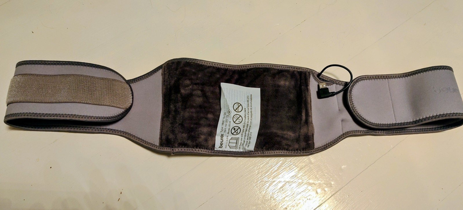 Beurer Germany Mobile Heating Pad to Go Ideal for Indoor/Outdoor Use HK47