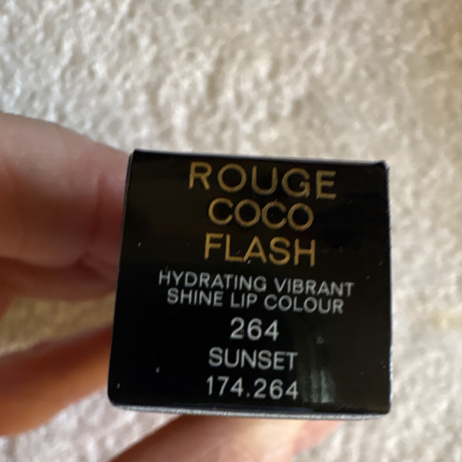 CHANEL Rouge Coco Flash Lipstick 264 Sunset Shine Hydrating Stick 18M