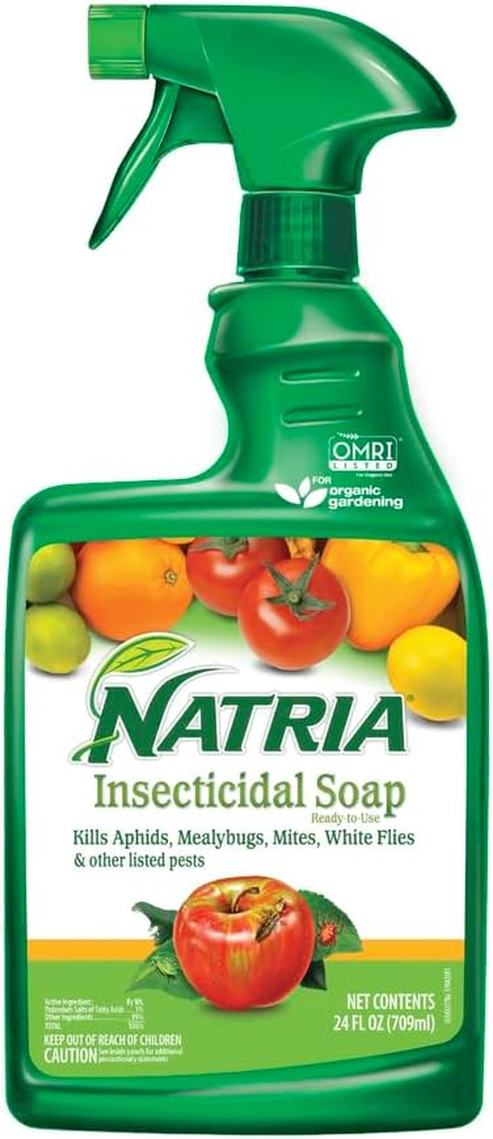 24 Oz NATRIA Insecticidal Soap Ready-to-Use for Indoor & Outdoor Plants