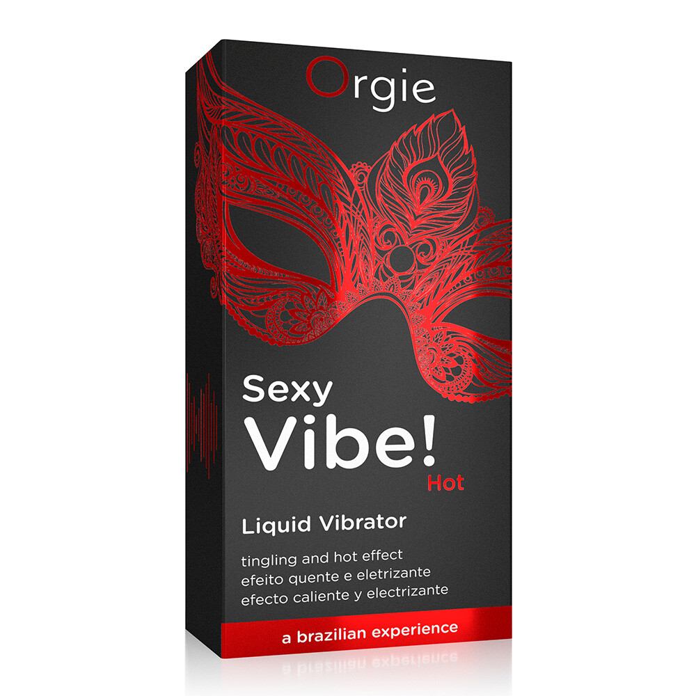 Orgie HOT Liquid gel Tingling & Warming effect Strawberry Him & Her 15ml / 0.5oz