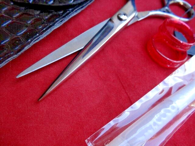 Money Back WRNTY_6″ Prof Hairdressing Hair Scissors_Japanese Steel _(6.5″ FULL)