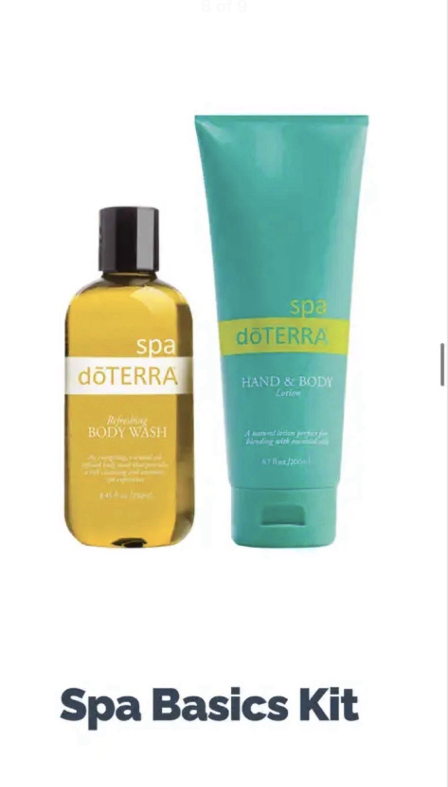 Doterra Spa 10 Pc Package Shampoo Conditioner Body Wash Lotion Clove Retail $300