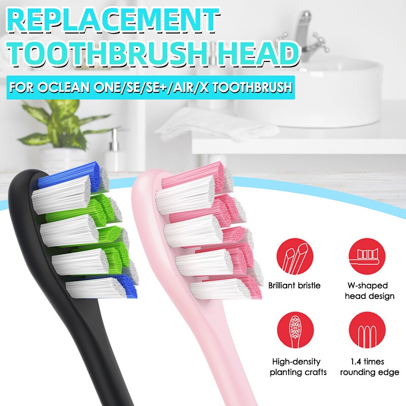 10×Replacement electric ToothBrush Heads for Oclean One SE SE+ Air X 99 X Pro