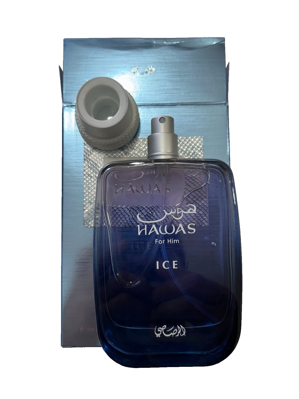 Rasasi Hawas Ice Men’s EDP Spray 3.4 oz 100 ml New In Box Authentic