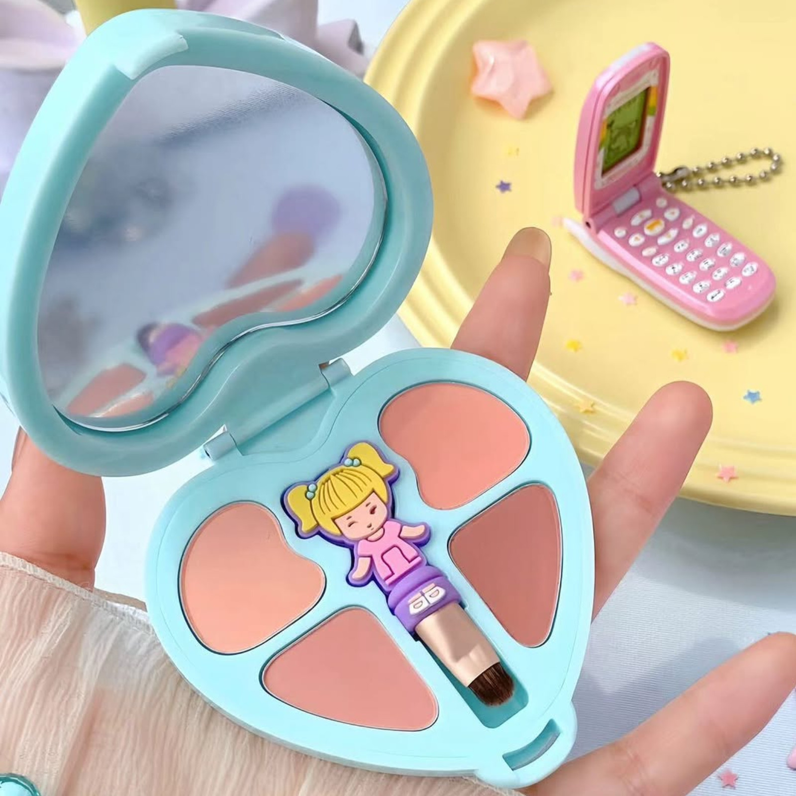 DASIQUE X Polly Pocket Little Shadow Palette 3.9~4.4g Limited K-Beauty