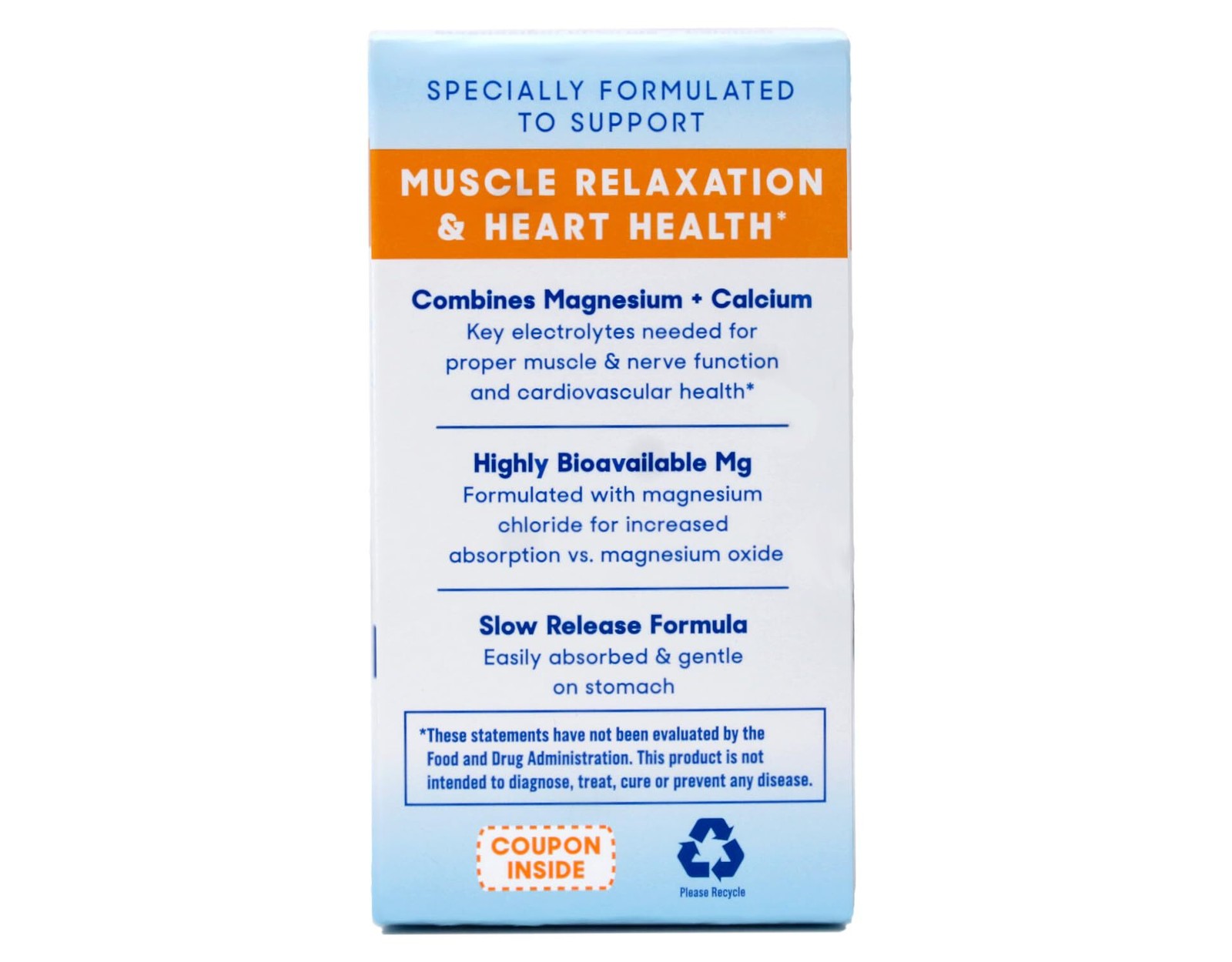 8/2026+ SlowMag Mg Muscle + Heart, Magnesium Chloride + Calcium, 60 Count