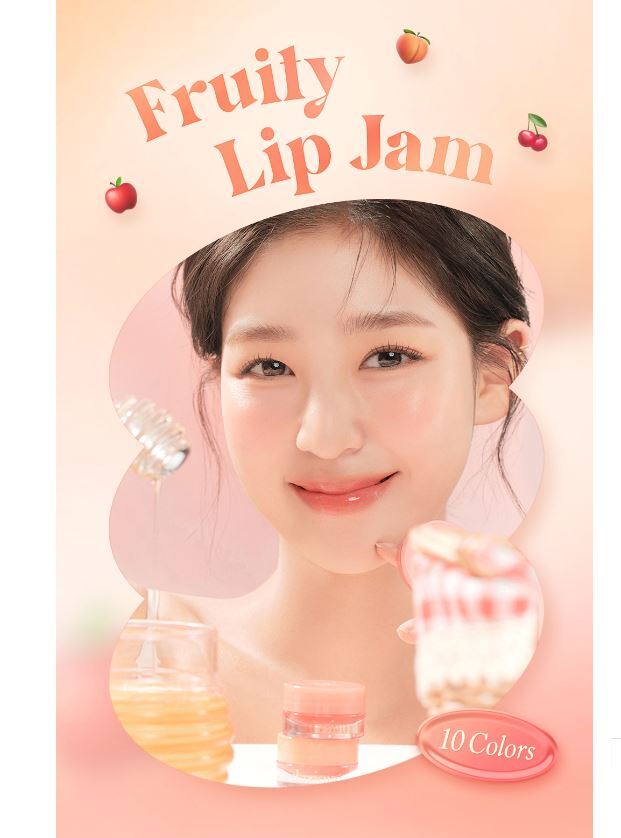 Dasique Fruity Lip Jam 10 Colors 4g 2023 New