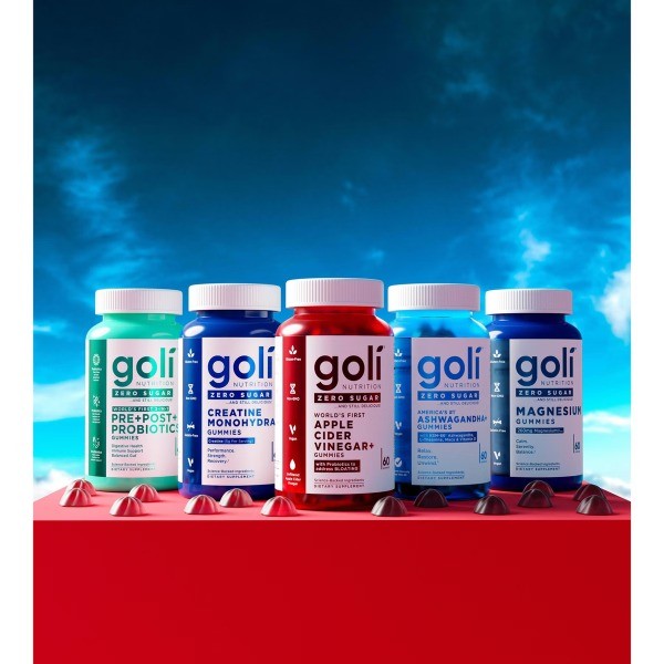 Goli Nutrition Ashwagandha Sugar Free Dietary Supplement Vegan Gummies – 60ct