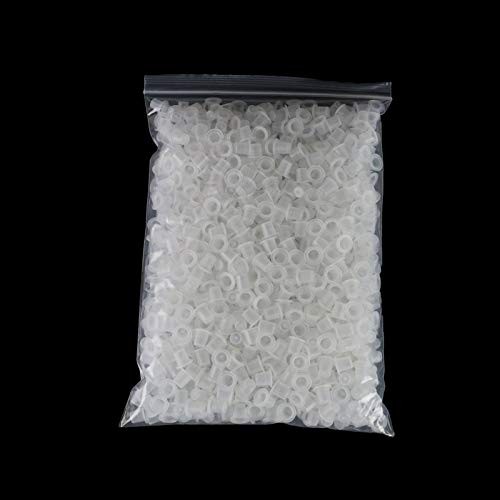 Jconly Tattoo Ink Caps – 1000Pcs Disposable Plastic Pigment Small 1000