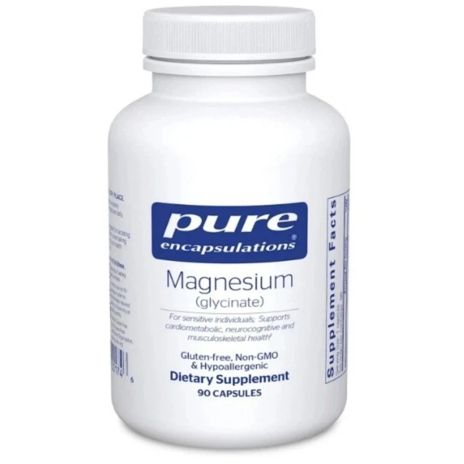Pure Encapsulations Magnesium (glycinate) 120mg – 90 Vegetarian Capsules