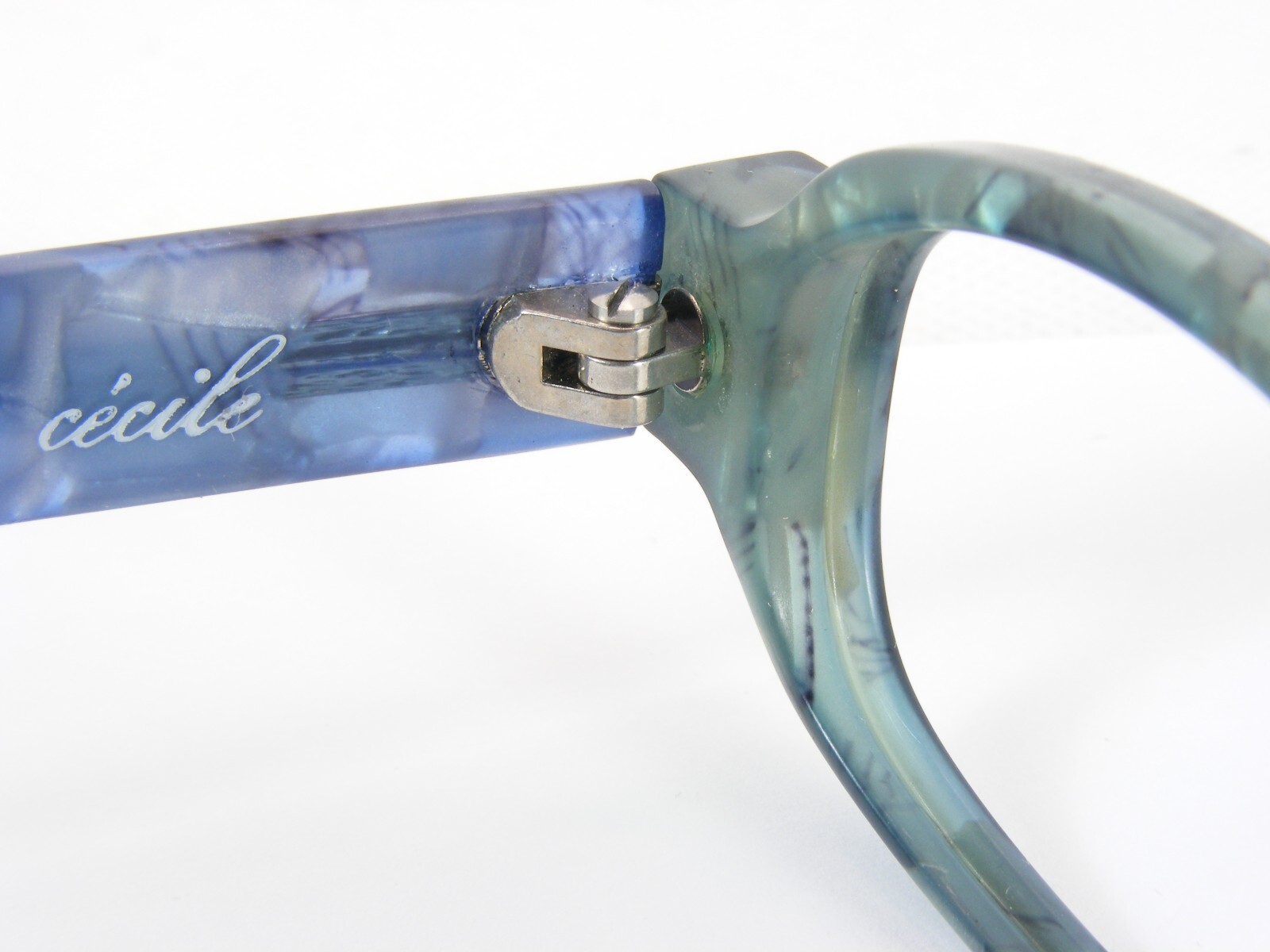 Cecile 182-0-0665/77 Matt Seafoam Green /Blue UNIQUE RARE EYEGLASSES 48-20-140mm