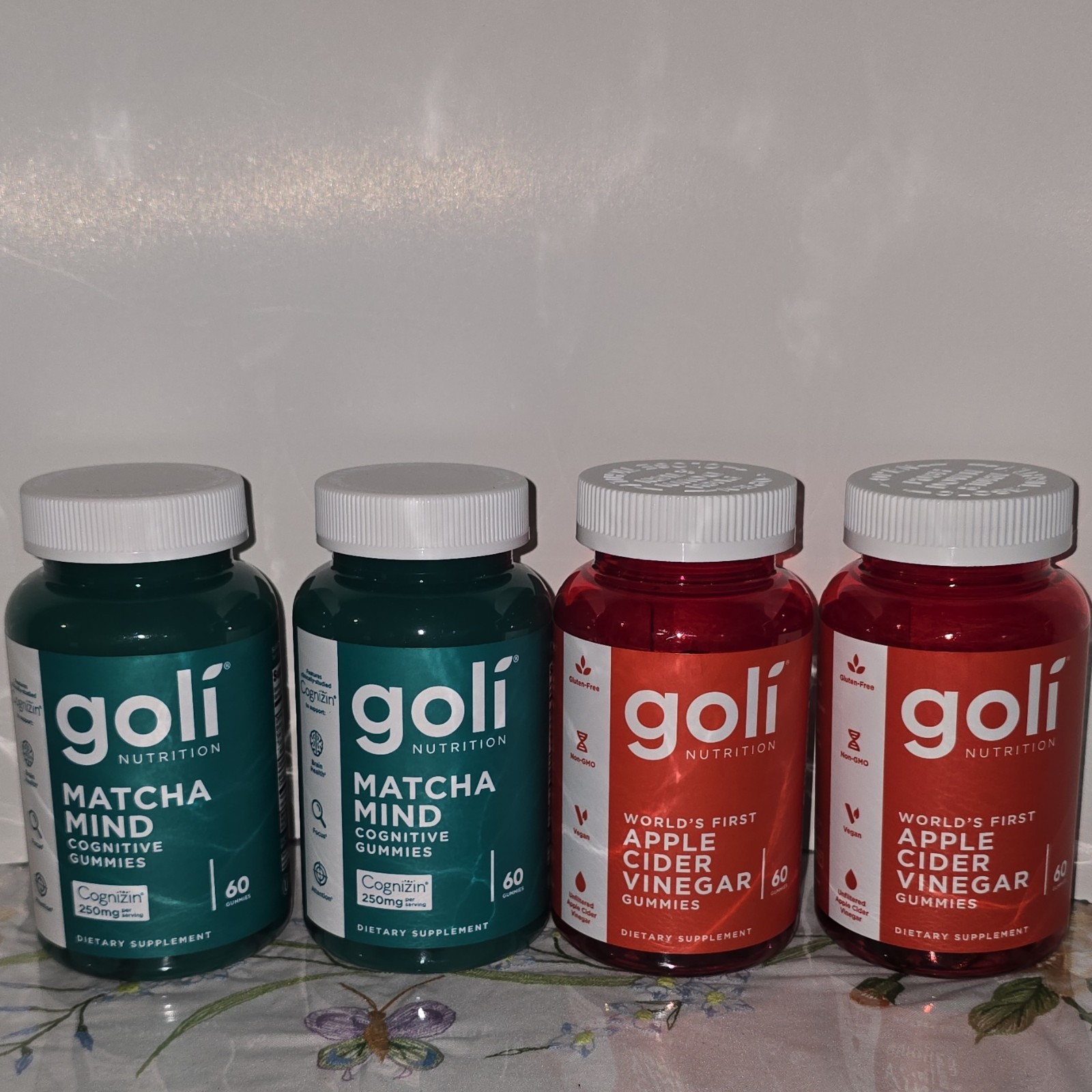 Goli Nutrition Gummy Bundle Matcha Mind + Apple Cider Vinegar 60 Ct