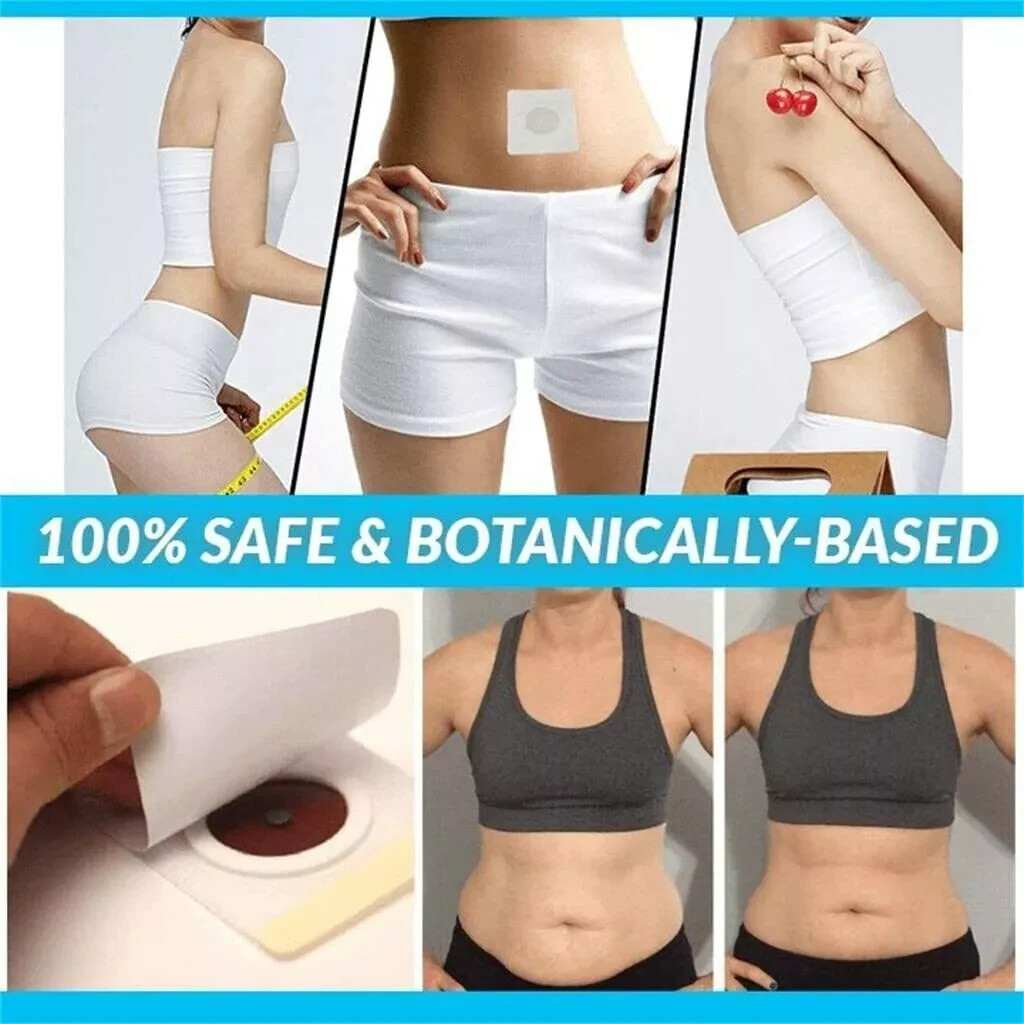 The Authentic & Original Slim Patch – Highly Effective Natural Weight Loss 30 Ct