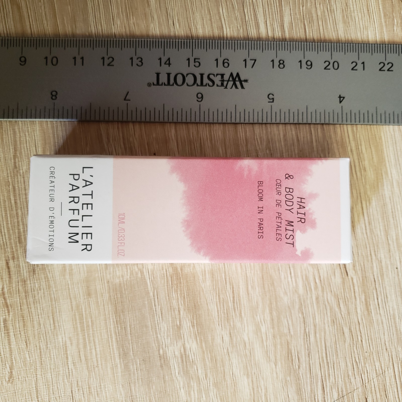 L’Atelier Parfum Hair & Body Mist, Bloom In Paris 10mL Spray, Rose/Lychee