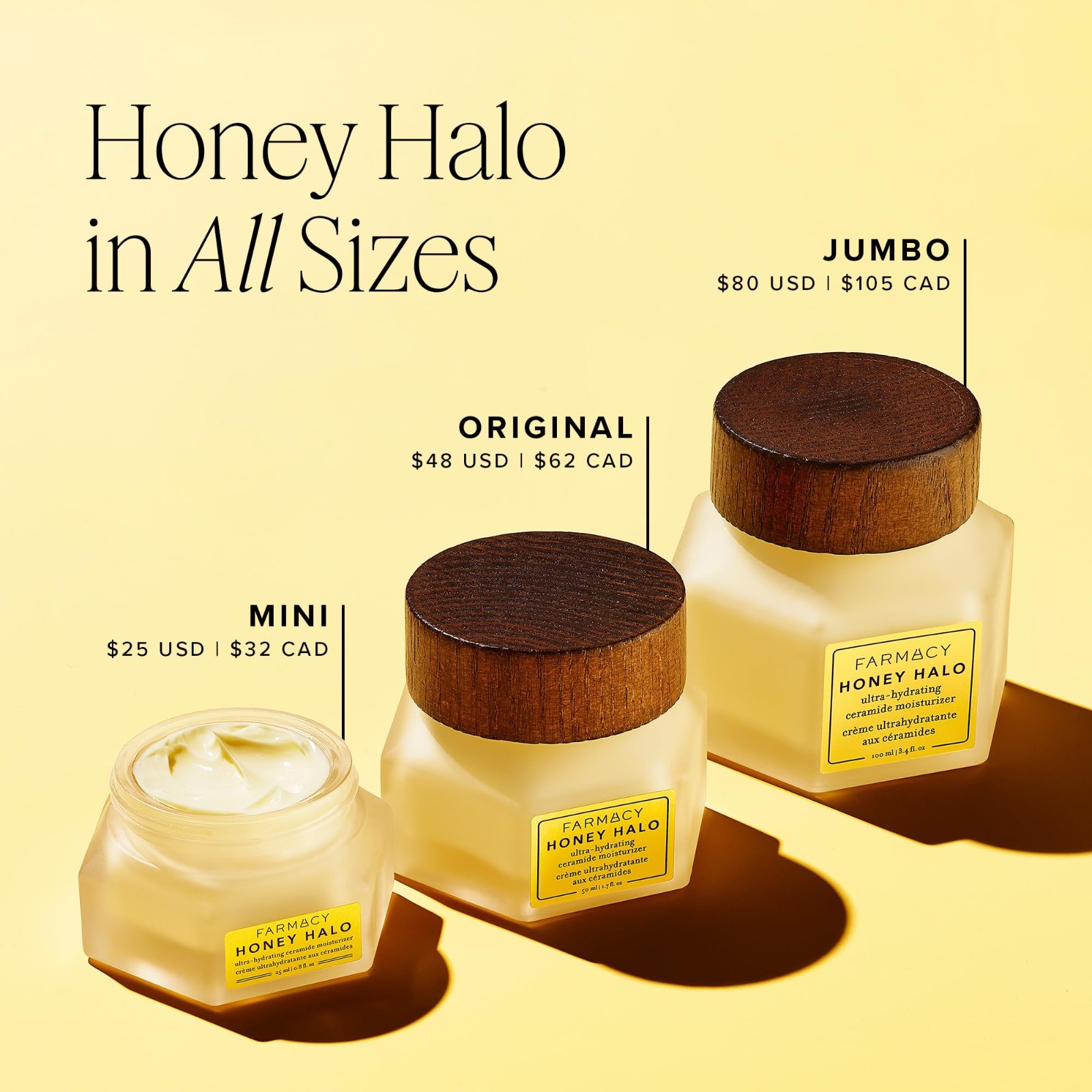 Ultra Hydrating Ceramide Face Moisturizer with Honey & Buckwheat – 50ml Dry Skin