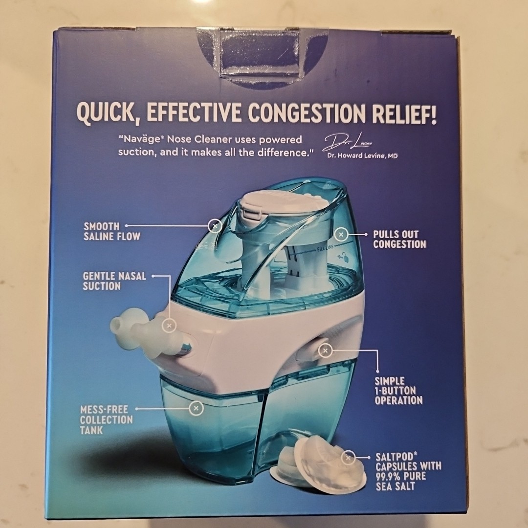 Navage Nose Cleaner Model With Salt Pods